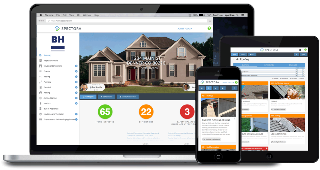 Home inspection report sample