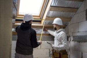 Inspecting a roof